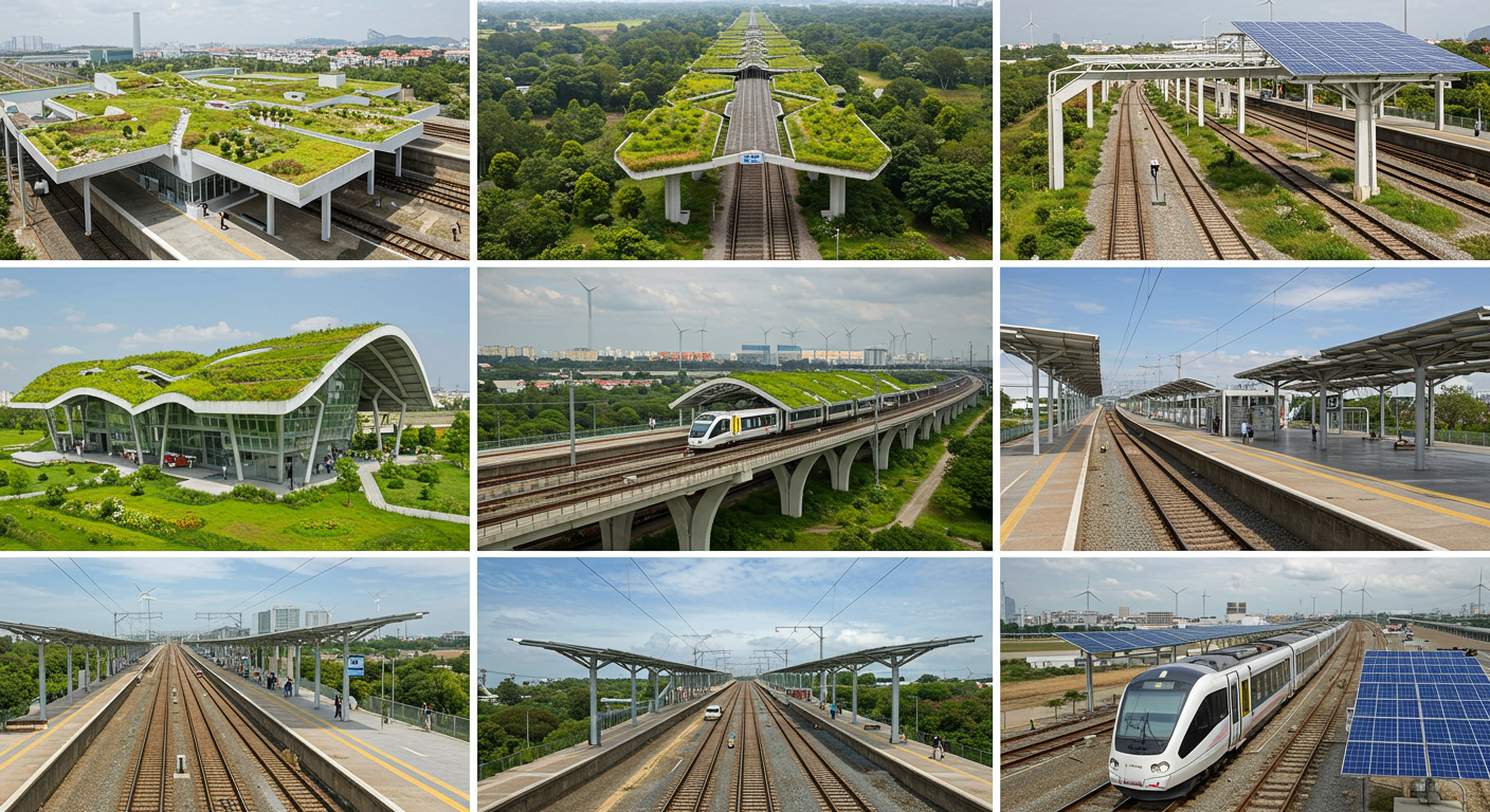 친환경 철도 인프라 구축 성공 사례