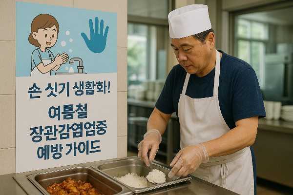 여름철 장관감염증 주의보! 세균성 감염 예방 가이드