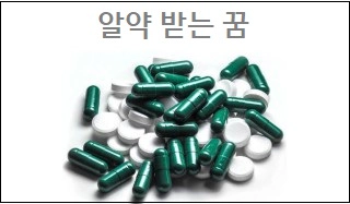 알약 받는 꿈