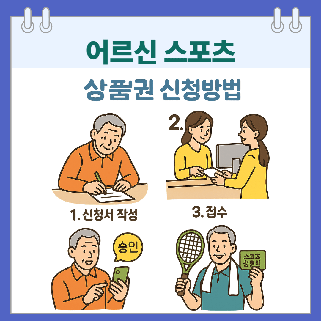 어르신 스포츠 상품권 신청방법