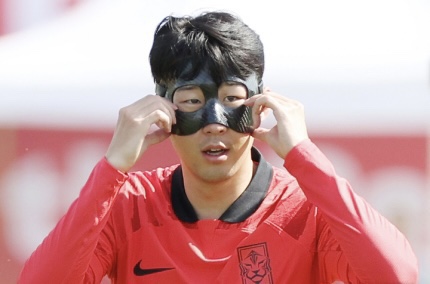 안면마스크_한_손흥민