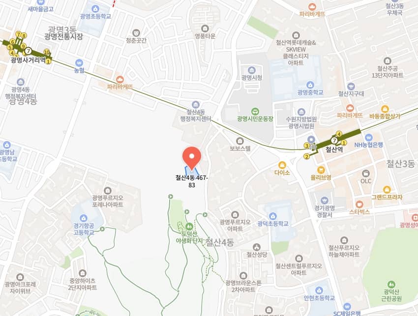 힐스테이트 광명11 입주지