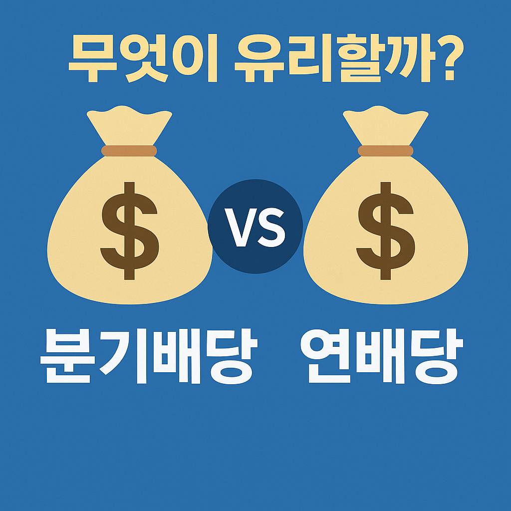 분기배당 vs 연배당, 무엇이 유리할까?