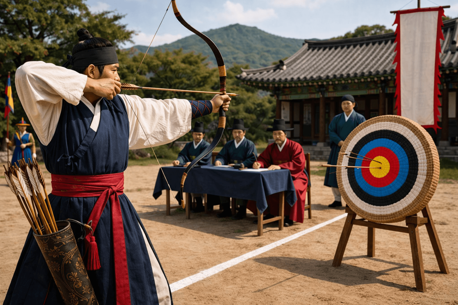 조선 활쏘기 시험 이야기