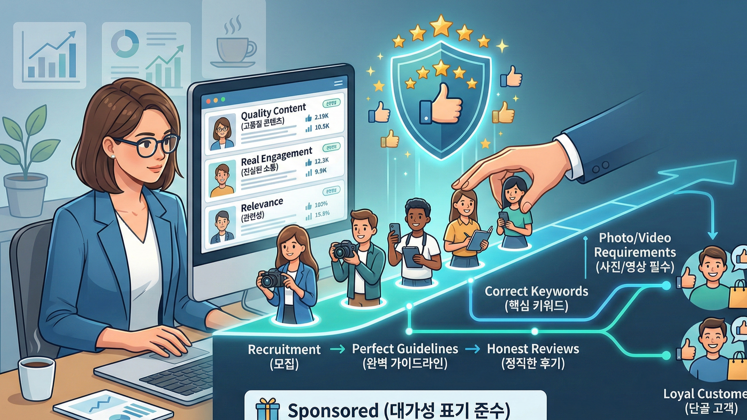 블로그 체험단 모집 시 주의할 점과 가이드라인 작성법 관련 이미지