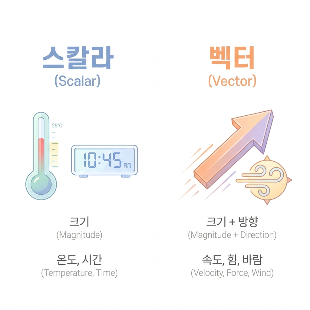 제1장 벡터의 해석 (스칼라, 벡터, 단위 벡터, 내적, 외적)