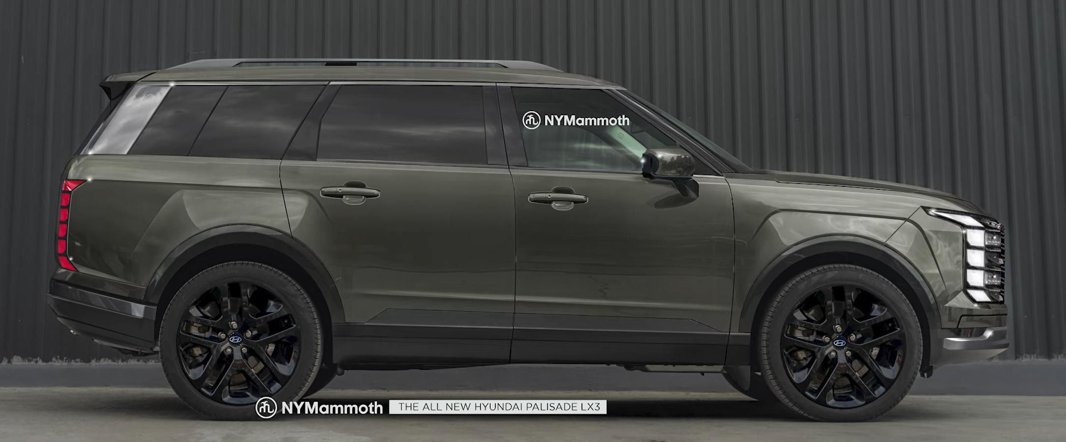 현대자동차 팰리세이드 풀체인지(LX3) 예상도