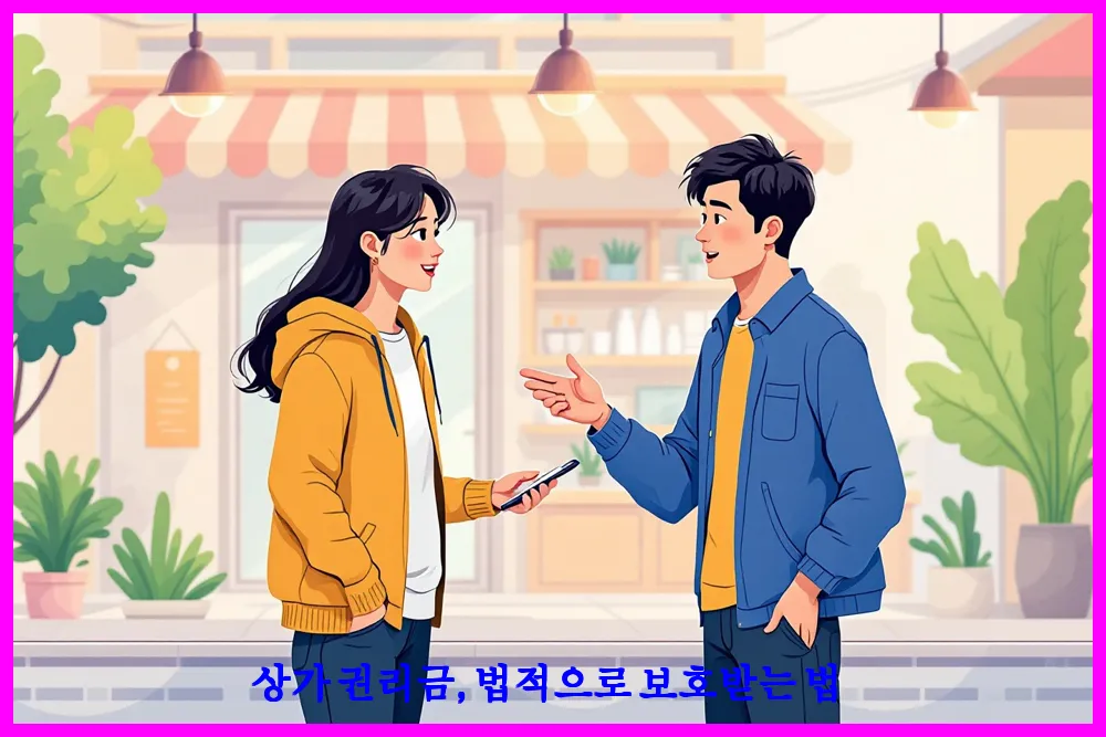 상가 권리금, 법적으로 보호받는 법
