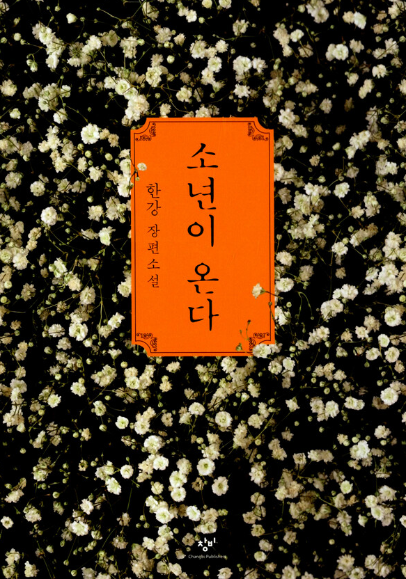 한강 작가의 소년이 온다 표지 사진