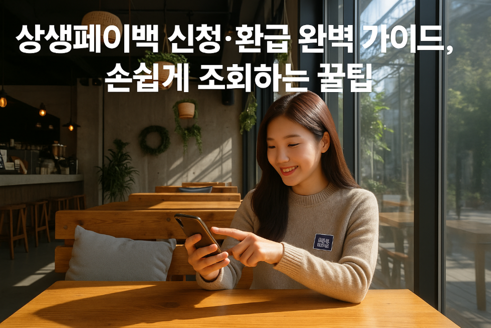 상생페이백 신청&middot;환급 완벽 가이드