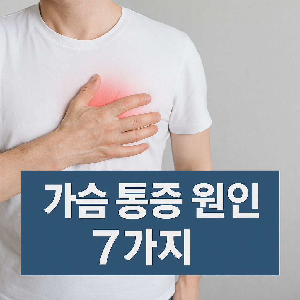 가슴 통증 원인