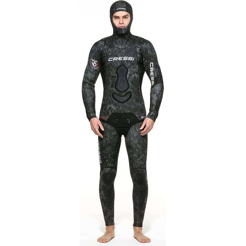 Cressi Apnea complete wetsuit diving suit made of soft neoprene 크레시 다이빙슈트 사이즈