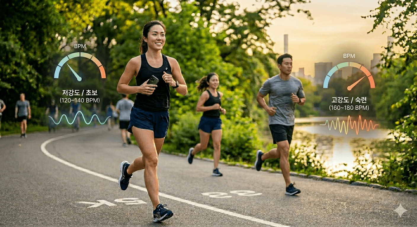 러닝 음악 효과, 180bpm, 음악 추천