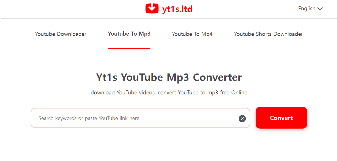 유튜브 음원추출 사이트 3위 - Yt1s.ltd (클릭 시 바로가기)