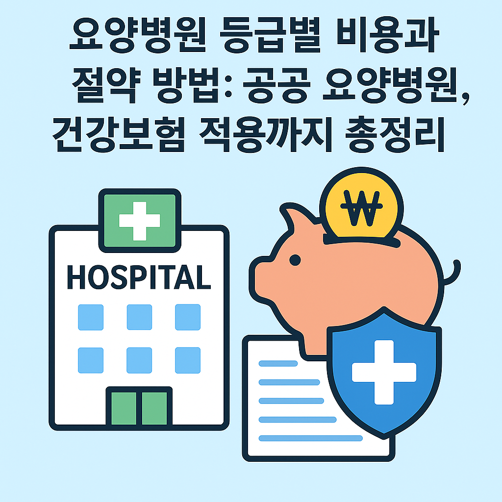 요양병원 등급별 비용과 절약 방법