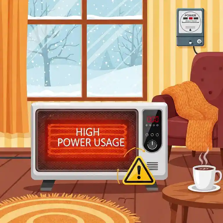 전기히터 과다사용 경고