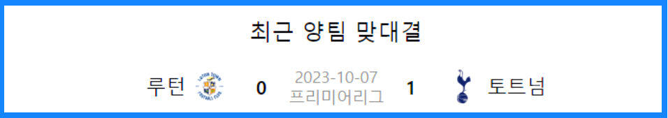 토트넘 루턴