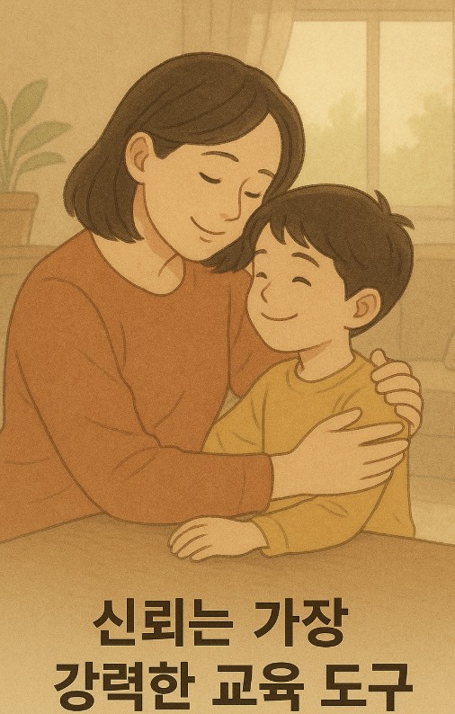 부모와 자녀가 신뢰하는 사진