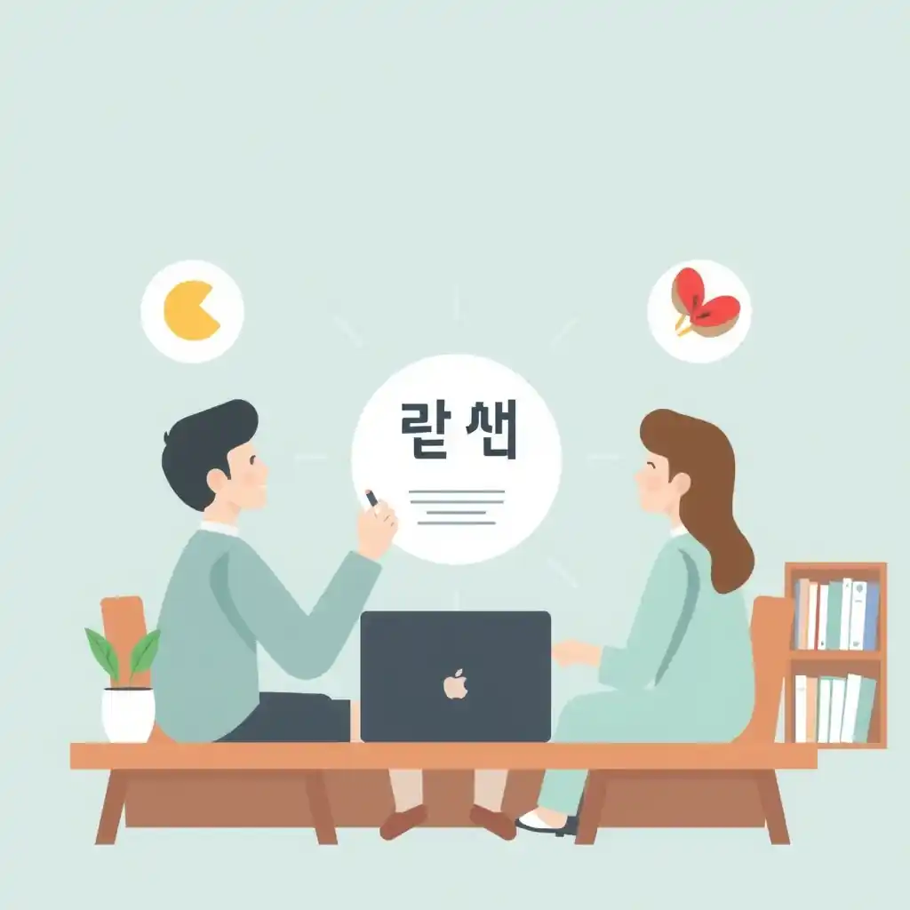 체감온도란 의미: 실제와 다르게 느껴지는 온도의 정의와 오해를 시각적으로 설명하는 그림.