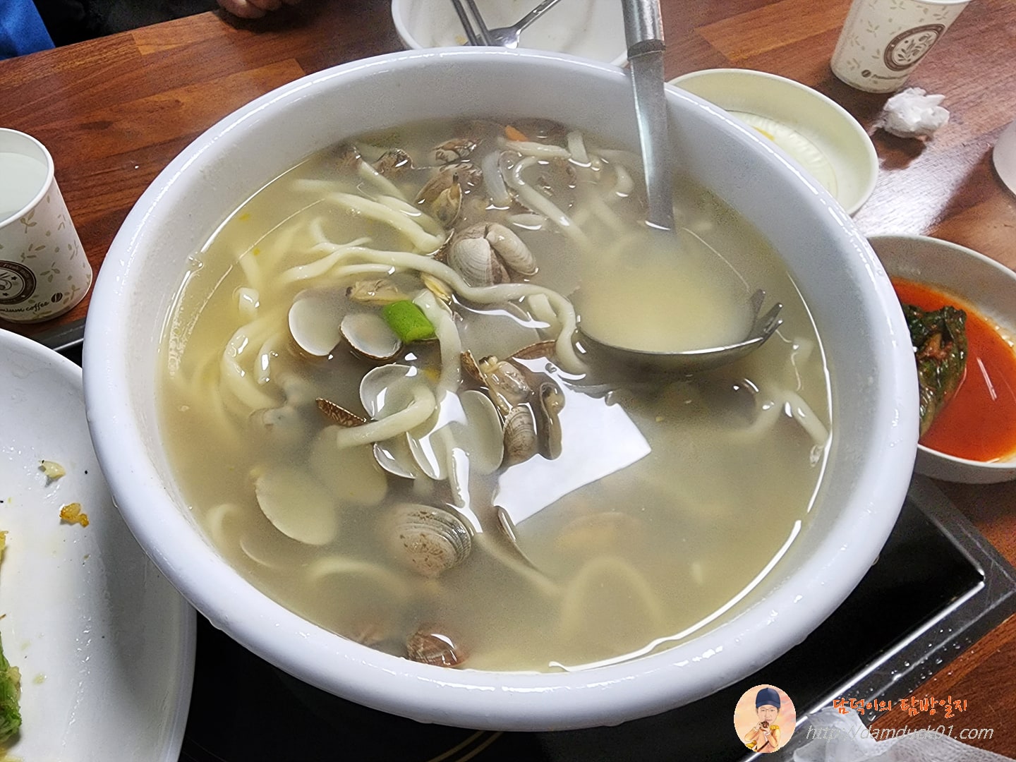 바지락 칼국수