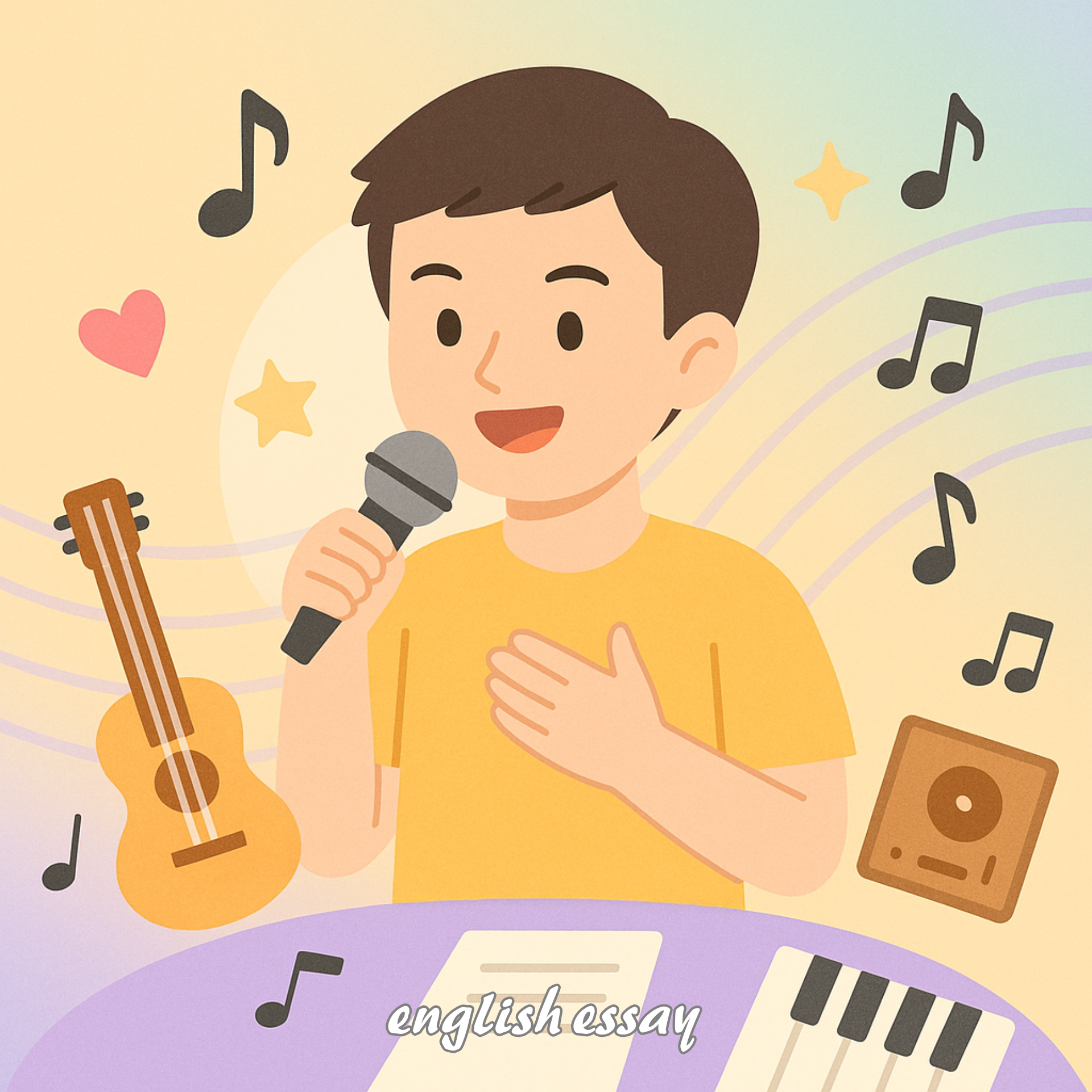 How to Write an English Essay: My Favorite Artist or Musician 좋아하는 아티스트나 음악가에 대한 영어 에세이 쓰기