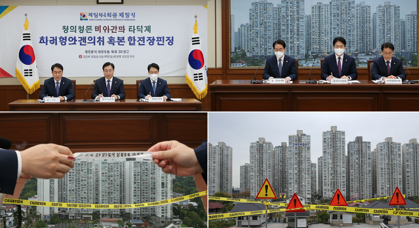 2025년 주택 시장 집중 점검 관련 사진