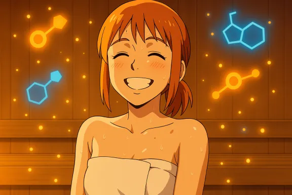 행복 호르몬 폭발! 사우나가 스트레스를 날린다