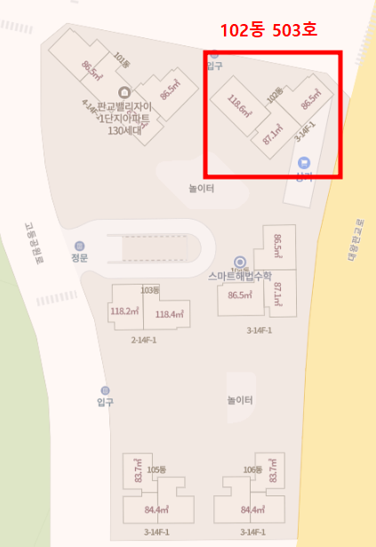 단지배치도