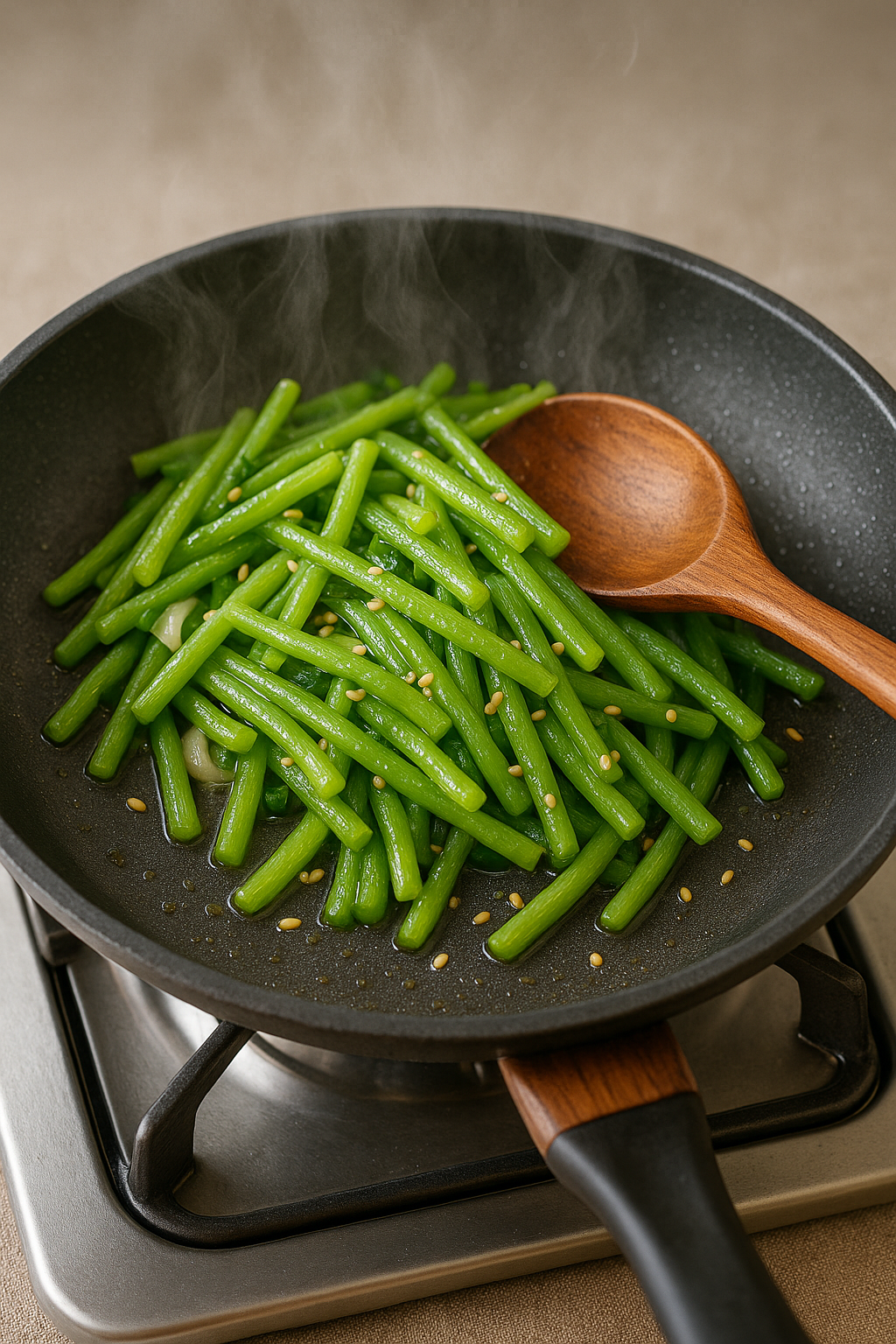 고구마줄기볶음 과정 사진
