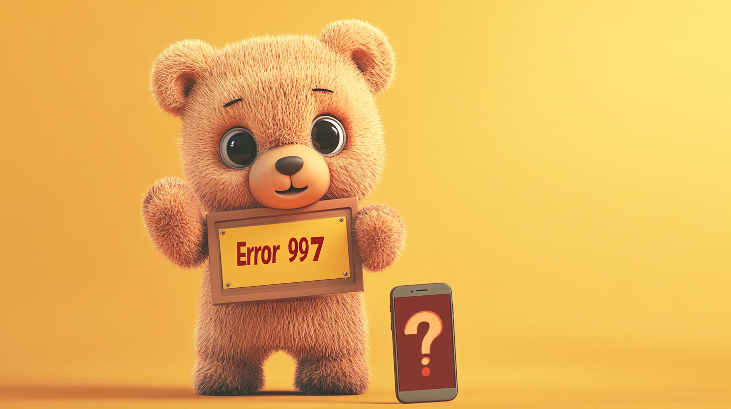 카카오톡 오류코드 997