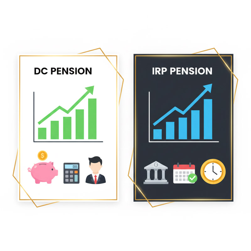 퇴직연금 DC형 vs IRP형 차이 및 수익률 높이는 법