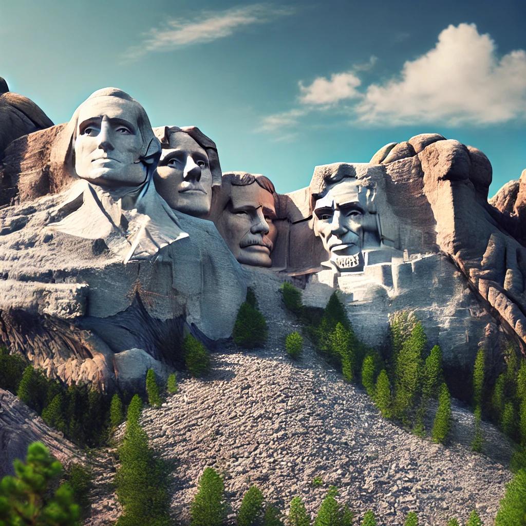 미국 대통령 조각산