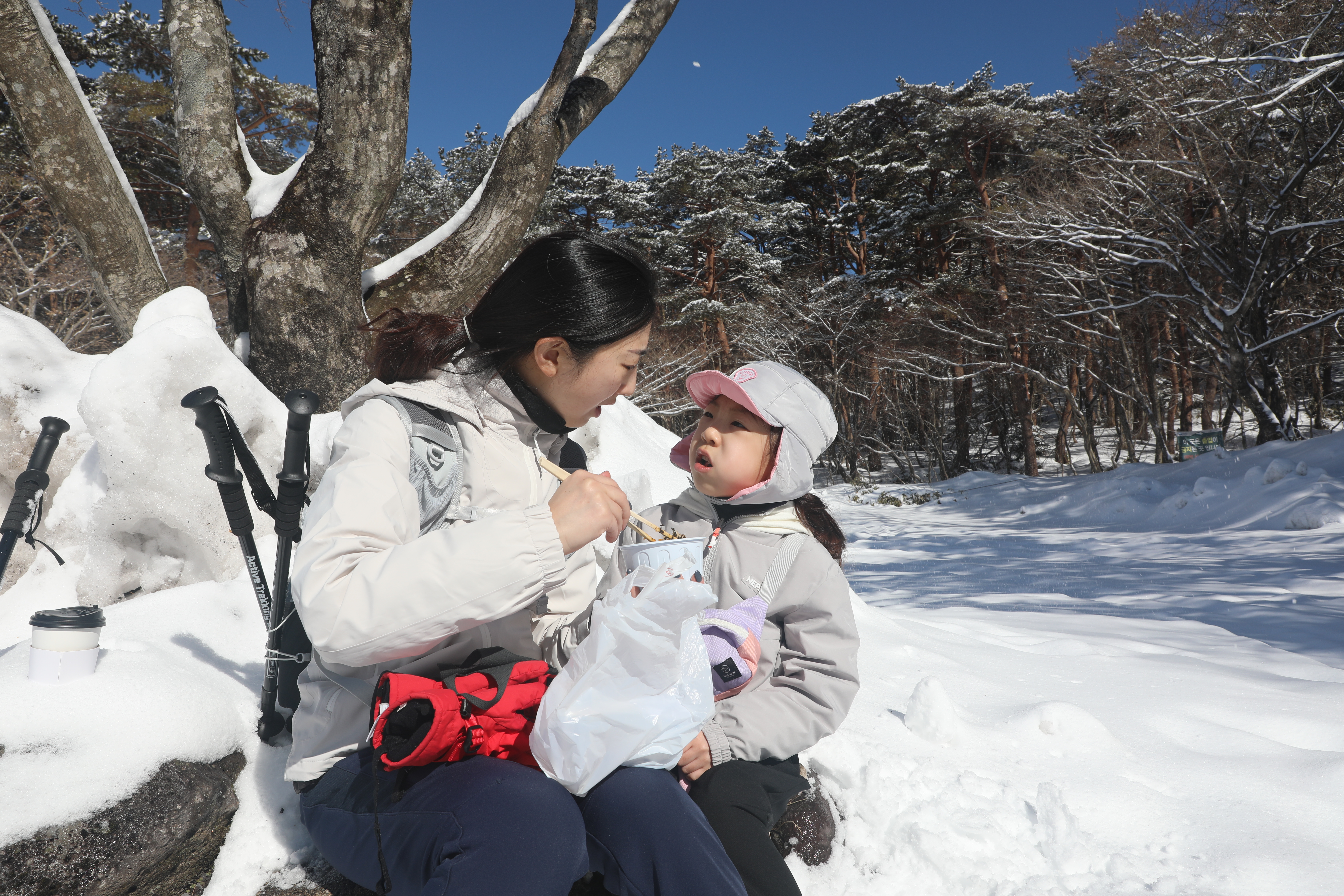 겨울 한라산 영실코스 등산