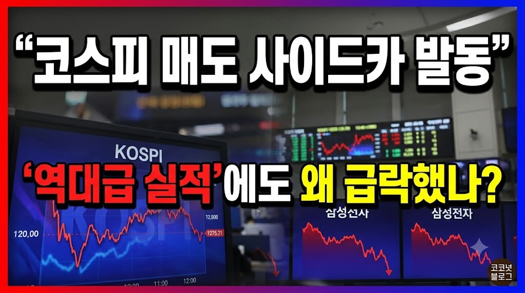 삼성전자 호실적에도 코스피가 흔들린 이유, 매도 사이드카로 본 시장 신호