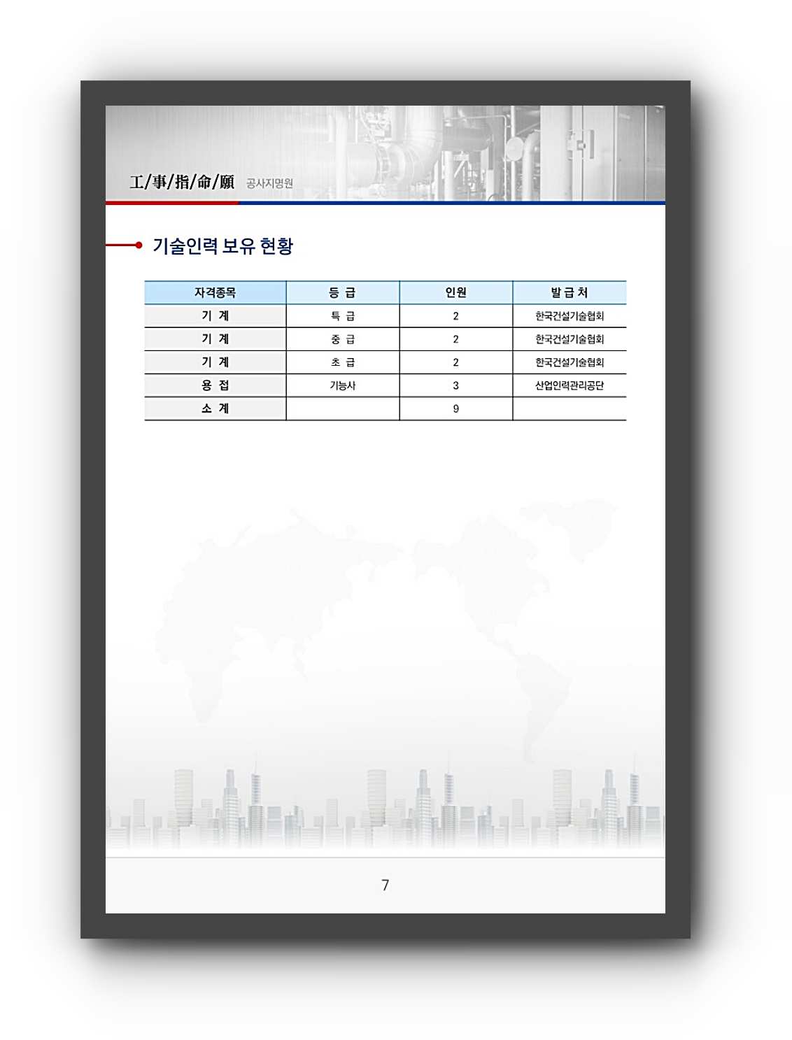 공사지명원ppt템플릿