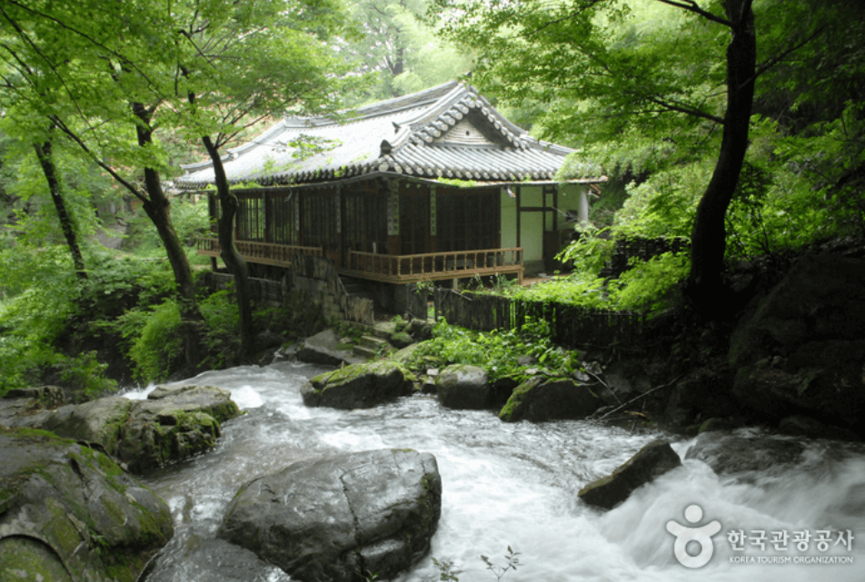 공주시 갑사계곡