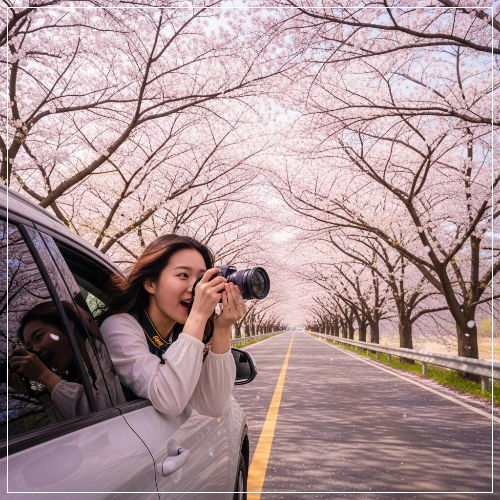 경기도 벚꽃길 드라이브