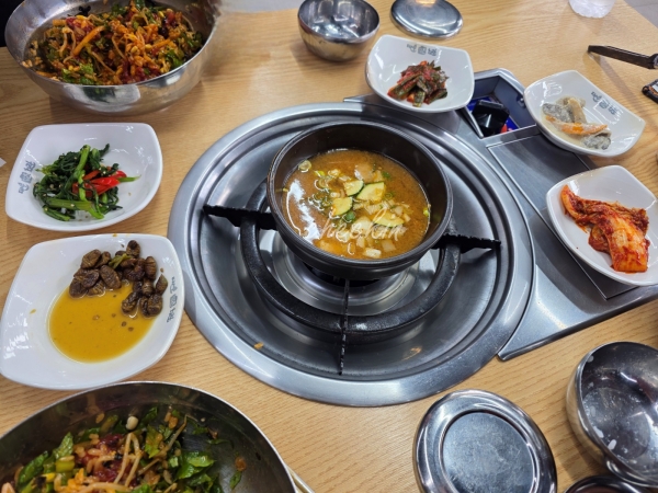 대운회관반찬