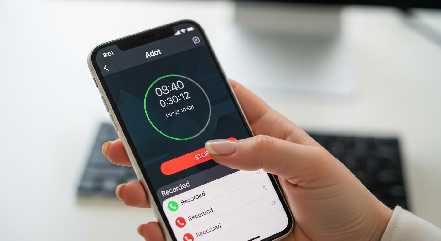 아이폰 통화녹음 에이닷 사용방법