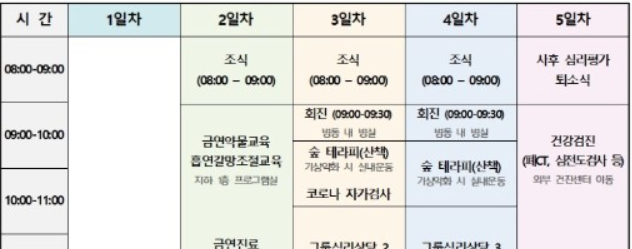 서울금연지원센터-금연캠프-신청방법-상세-4박5일-전문치료형-안내-새해결심