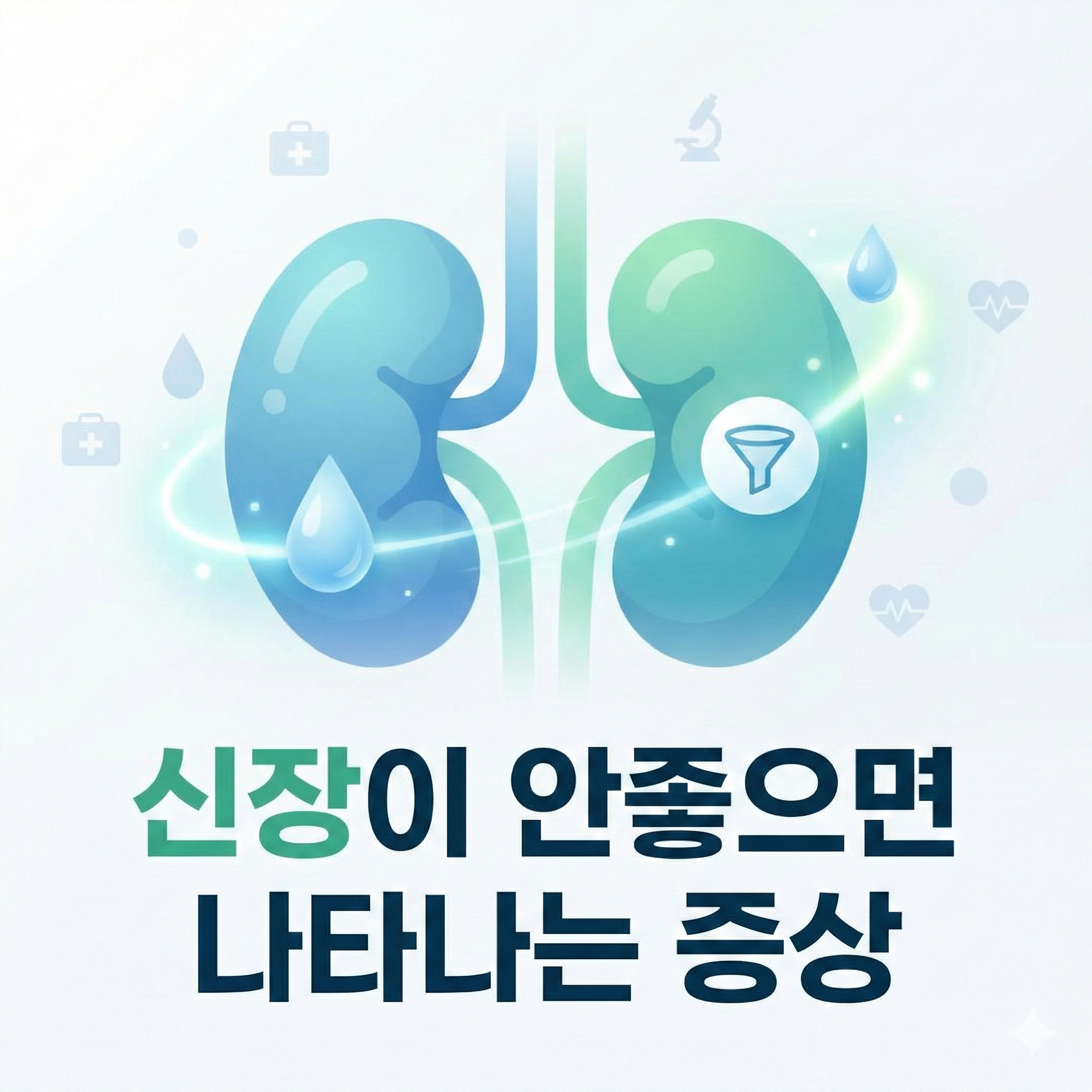 신장이 안좋으면 나타나는 증상 10가지: 내 몸이 보내는 마지막 경고