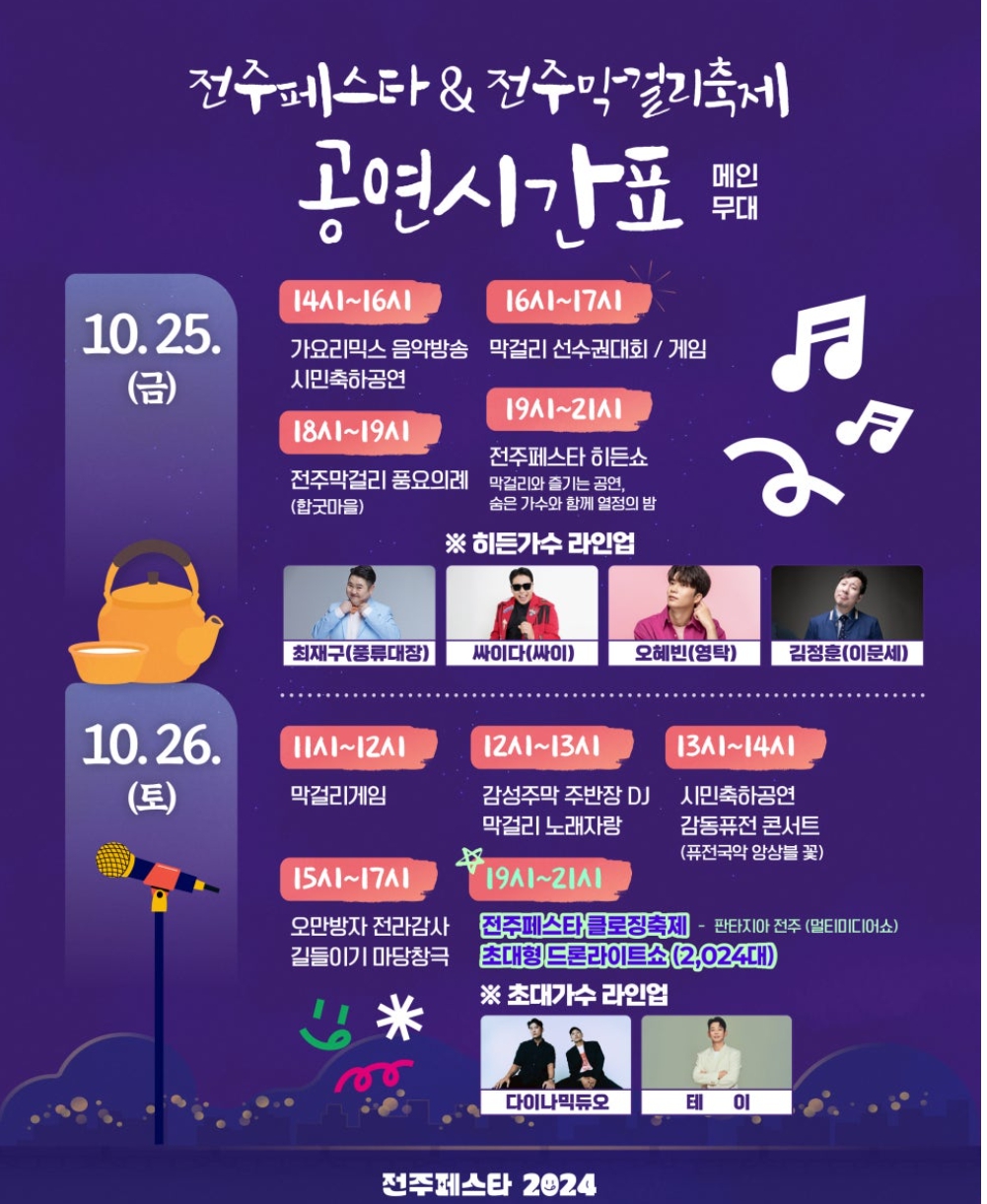 2024/전주/막걸리/축제