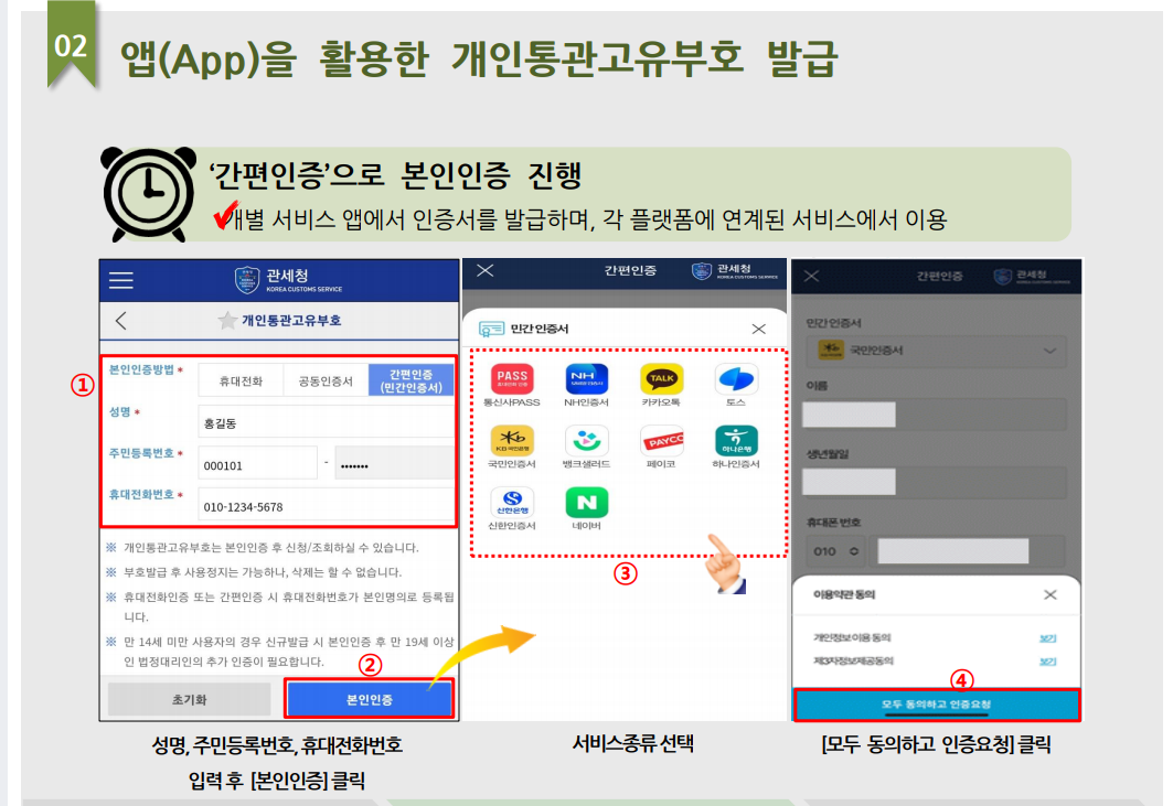 간편인증으로 진행