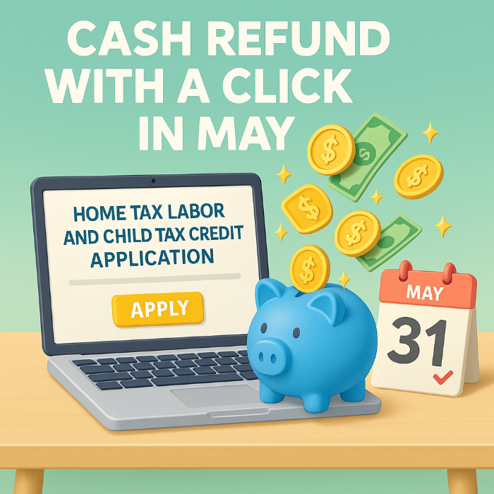 근로‧자녀장려금 신청 &ndash; 2025년 5월 한 달, 놓치면 1년 뒤로 미뤄집니다