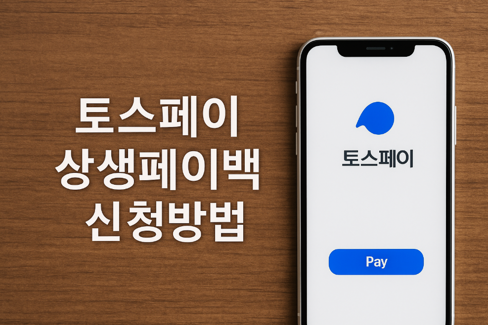 토스페이 상생페이백 신청방법