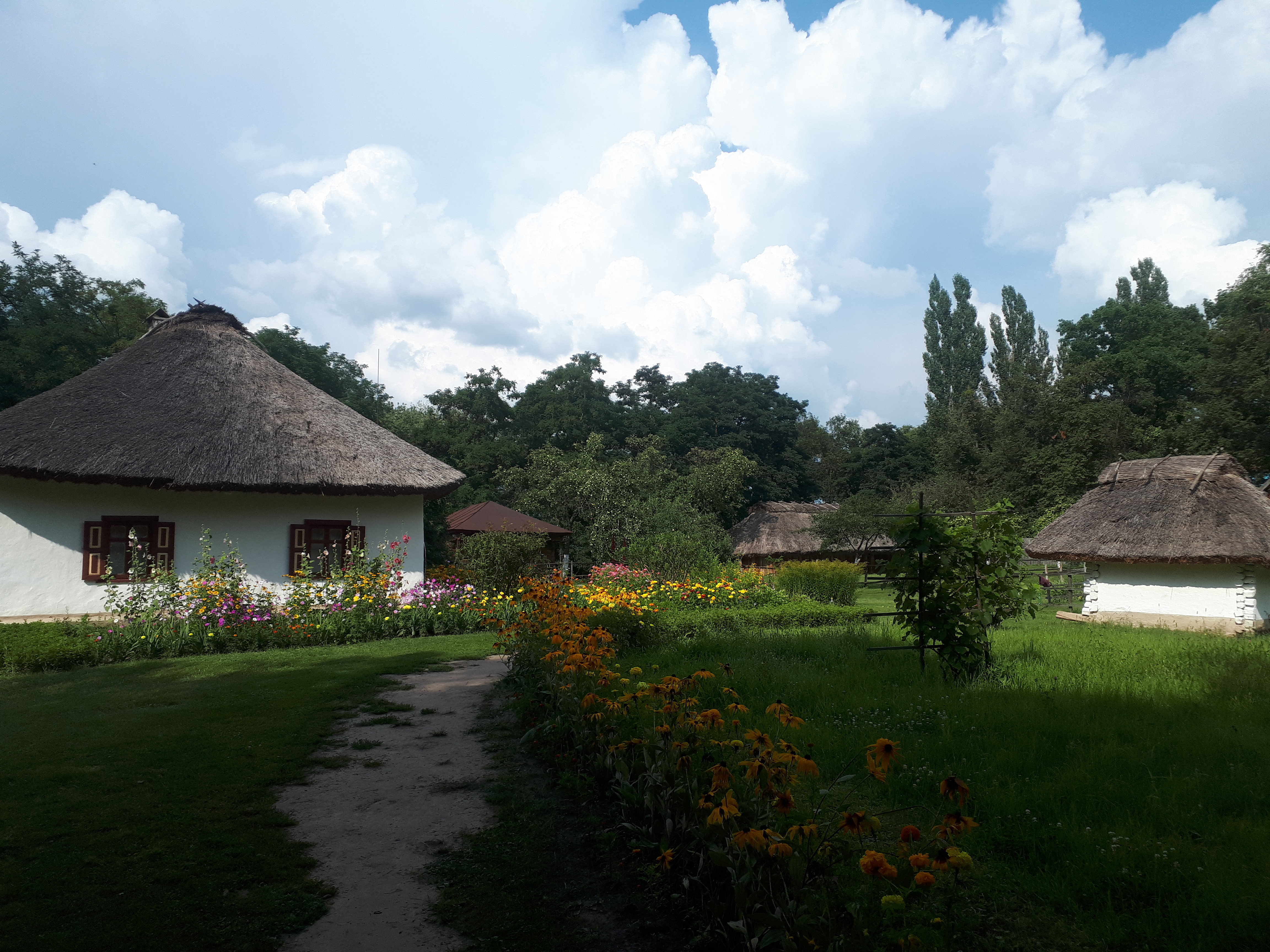우크라이나 페레야슬라우 민속 건축 및 생활 박물관 내 옛 주거지