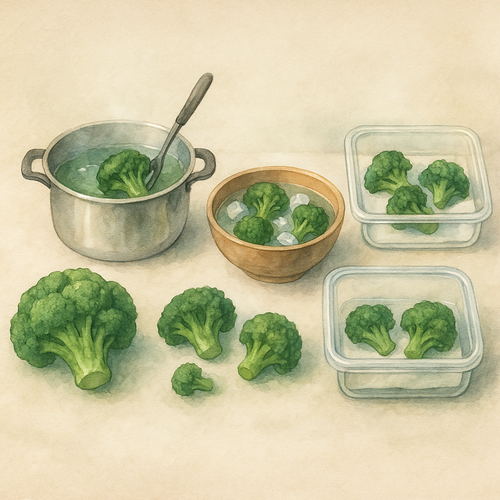 브로콜리-보관