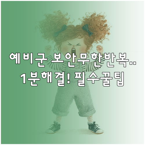 예비군 보안 프로그램 설치 무한 반복..