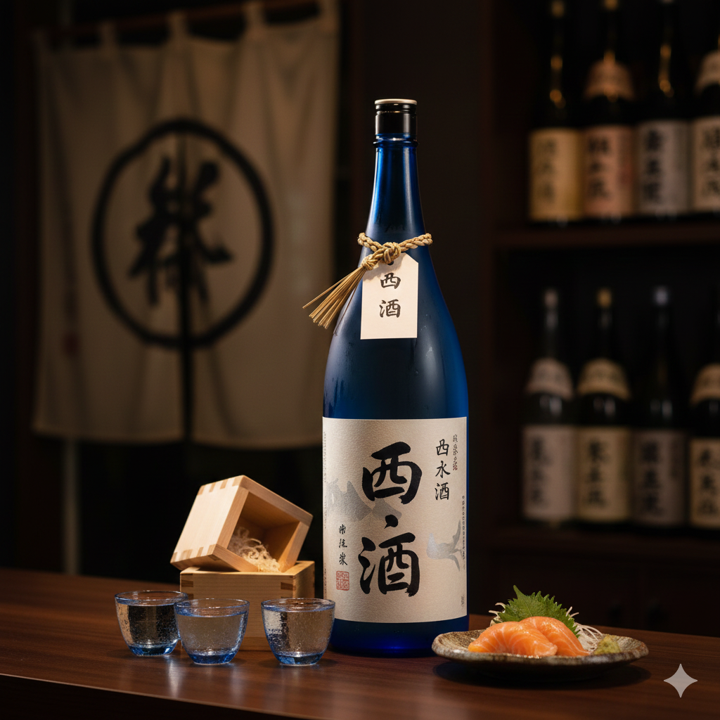 엄선된 쌀로 빚은 다카마쓰 사케