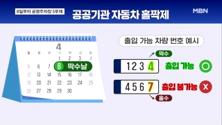 차량 2부제란? 제외차량 전기차 렌트카 경차 위반 과태료
